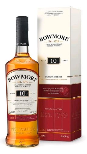 Bowmore Dark &amp; Intense 10y  0.2l