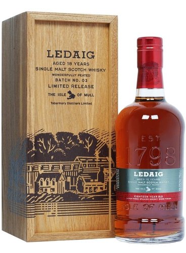 Ledaig Sherry wood batch.2 18y  0.7l