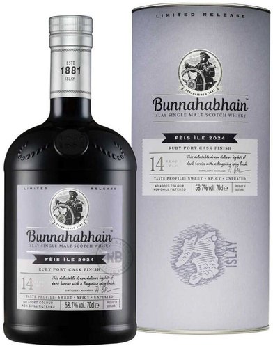Bunnahabhain 2009 Feis Ile Ruby Port Cask 14y  0.7l