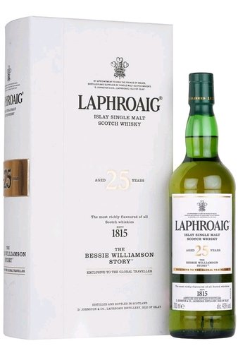 Laphroaig 25y the Bessie Williamson Story Book  0.7l