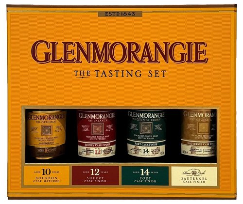 Glenmorangie dárková kolekce  4x0.1l