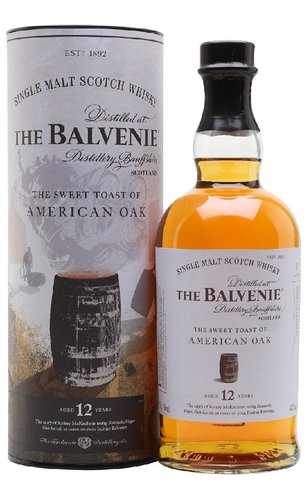 the Balvenie Sweet toast of American Oak 12y  0.7l