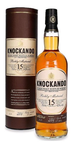 Whisky Knockando 15y Vintage 2004     gT 43%0.70l