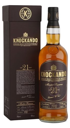 Knockando Master reserve 1990 21y  0.7l