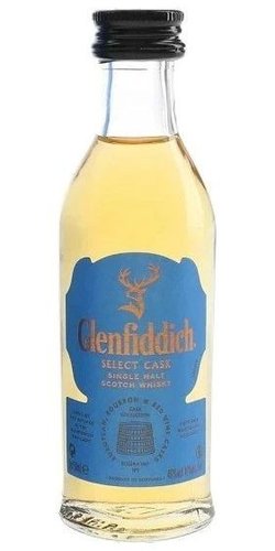 Glenfiddich Select cask miniaturka  0.05l