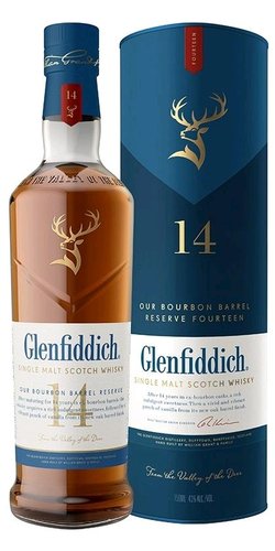 Glenfiddich Bourbon Barrel Reserve 14y  0.7l