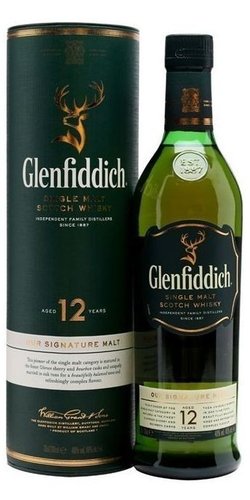 Glenfiddich 12y miniaturka  0.05l