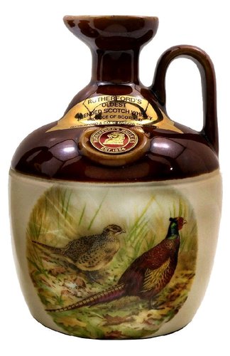 Rutherfords 12y keramick decanter hnd  0.7l