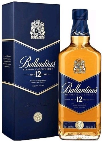 Ballantines 12y v krabice  0.7l