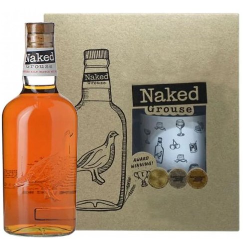 Famous Grouse Naked + hrnek  0.7l