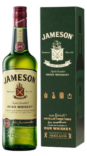 Jameson v krabičce  0.7l
