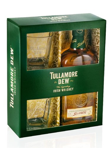 Tullamore Dew se dvěma skleničkama  0.7l