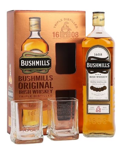 Bushmills drkov kazeta  1l