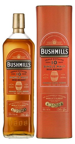 Bushmills 10y Sherry cask  1l