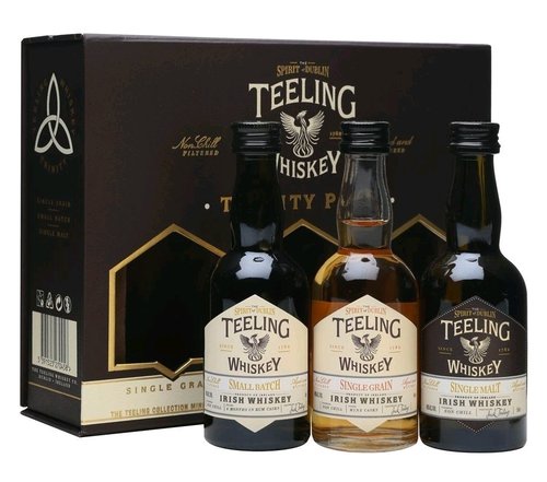 Teeling Triniti collection of Irish whiskey 3x0.05 l