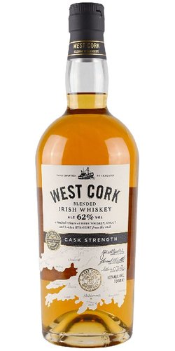 West Cork Blended - 62 Cask Strength  0.7l