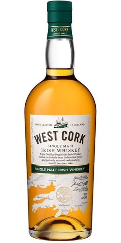 West Cork Single malt - Bourbon Cask  0.7l