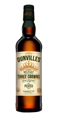 Whisky Dunvilles 3 crowns Peated v tub  43.5%0.70l