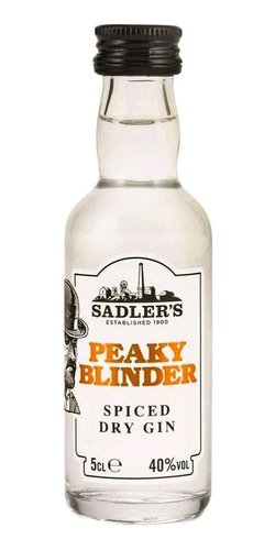 Peaky Blinder Spiced gin miniaturka  0.05l