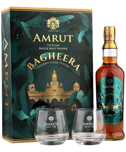 Amrut Bagheera + 2 skleniky  0.7l