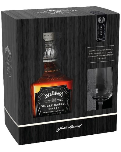 Jack Daniels Single Barrel se sklenikou 2019  0.7l