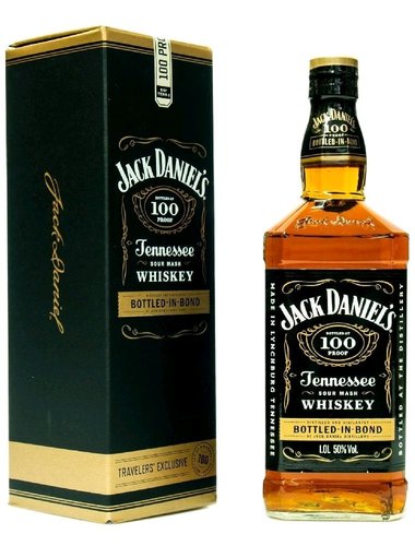 Jack Daniels Bottled in Bond at 100 proof  1l
