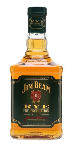 Jim Beam Rye Whisky Pre - Prohibition  0.7l