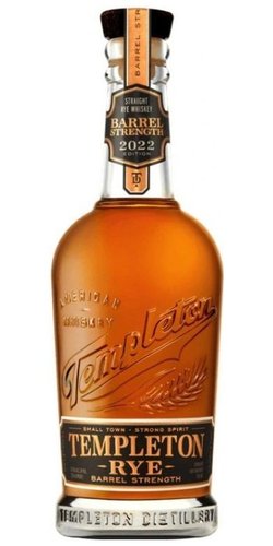 Templeton Rye Barrel Strength 2022  0.7l