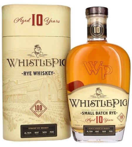 Whisky Rye Whistlepig 10y  gB 50%0.70l