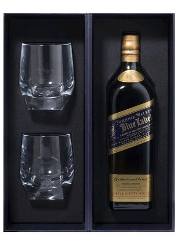 Johnnie Walker Blue label set  0.7l