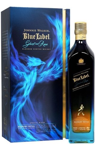 Johnnie Walker Blue label Ghost &amp; Rare Glenury Royal  0.7l