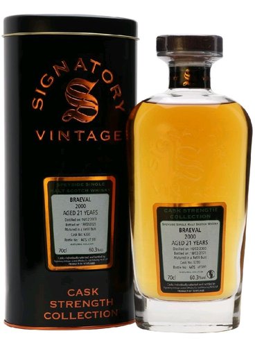 Braeval 2000 Signatory Cask Strength  0.7l