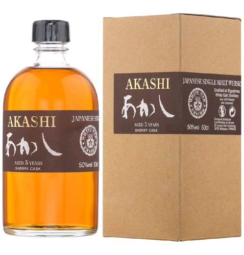 Akashi Single malt Sherry cask  0.5l