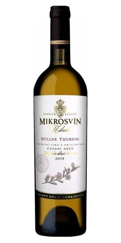 Mikros Flower Muller Thurgau 2020 pozdní sběr  0.75l