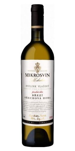 Ryzlink vlask Oechov hora Mikrosvn  0.75l