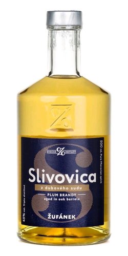 Slivovica z dubovho sudu ufnek  0.5l