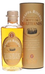 Sibona Grappa Riserva Sauternes cask  0.5l