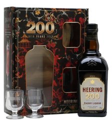 Heering Cherry dárková kazeta  0.7