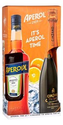 Aperol Spritz set Aperol 0.7l  + Cinzano Pro-Spritz  0.7l
