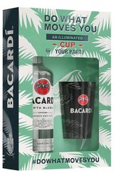 Bacardi Carta blanca s pohrkem  0.7l