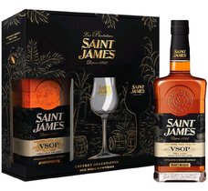 Saint James VSOP + 2 sklenice  0.7l