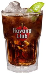 Sklenika Mojito a Cuba Libre Rum Havana Club  1ks