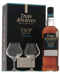 Trois Rivieres VSOP + 2 skleniky  0.7l