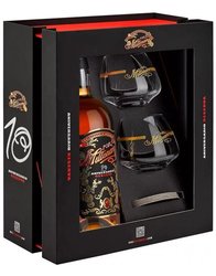 Rum Millonario 10 Aniversario + 2sklo + 4podtácky  gB 40%0.70l