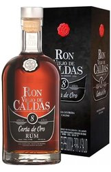 Rum Viejo de Caldas Carda de Oro 8y  gB 40%0.70l