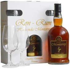 Hacienda Monterrey Aejo 7y se sklem  0.7l