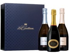 Prosecco Extra dry + Prosecco Brut + Conegliano Extra dry v krabici Le Contesse  3x0.75l