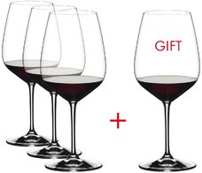 Riedel EXtreme Cabernet set sklenic 3+1 Free