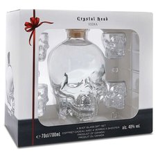 Crystal Head se sklenikami shot  0.7l