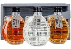 Vodka Saper granades    WoodB 40%3x0.20l